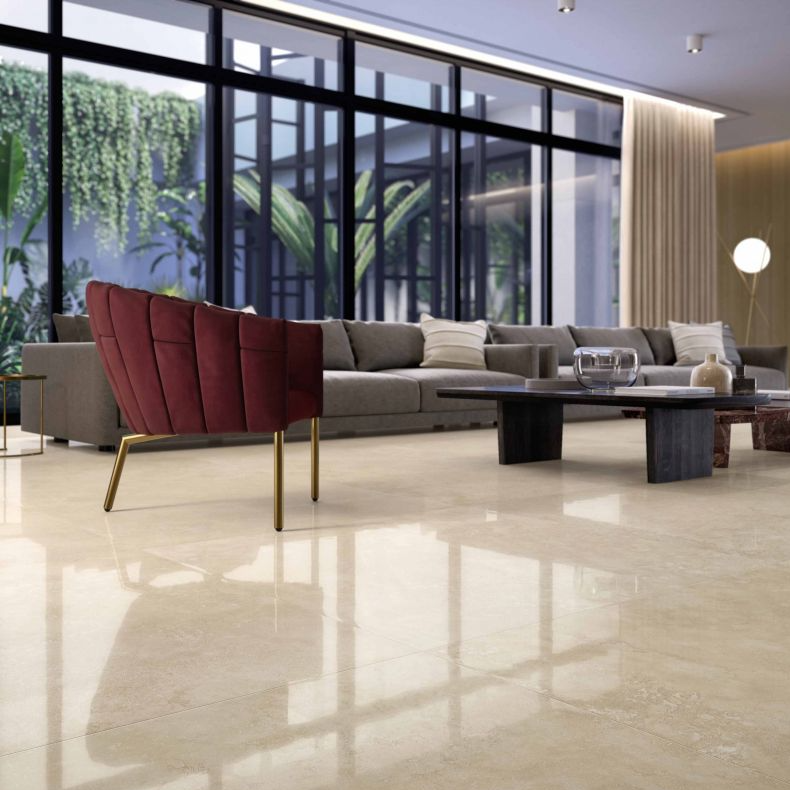 Appia Cross Cut Beige Matte 24x48 Porcelain Tile