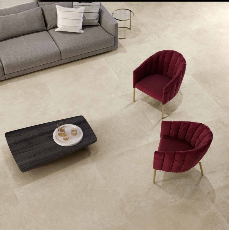 Appia Cross Cut Beige Matte 24x48 Porcelain Tile