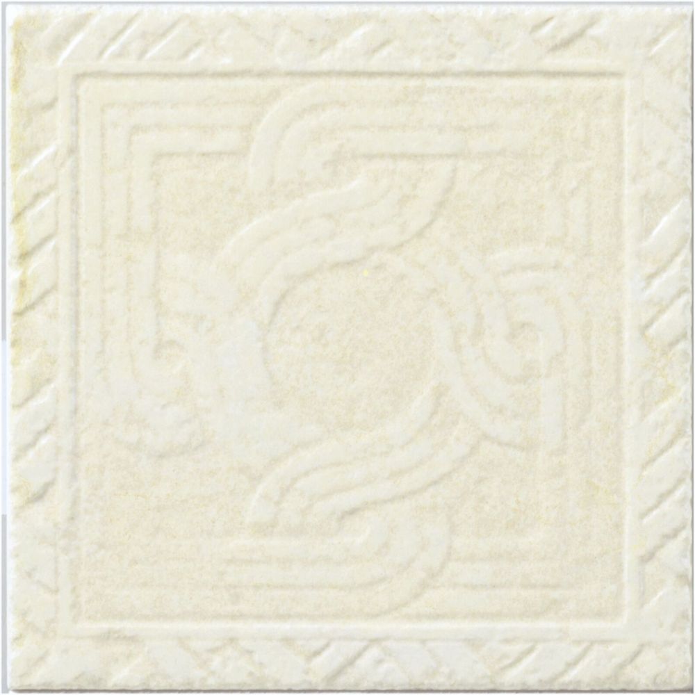 Ostuni Trame Avorio 8x8 Porcelain Tile