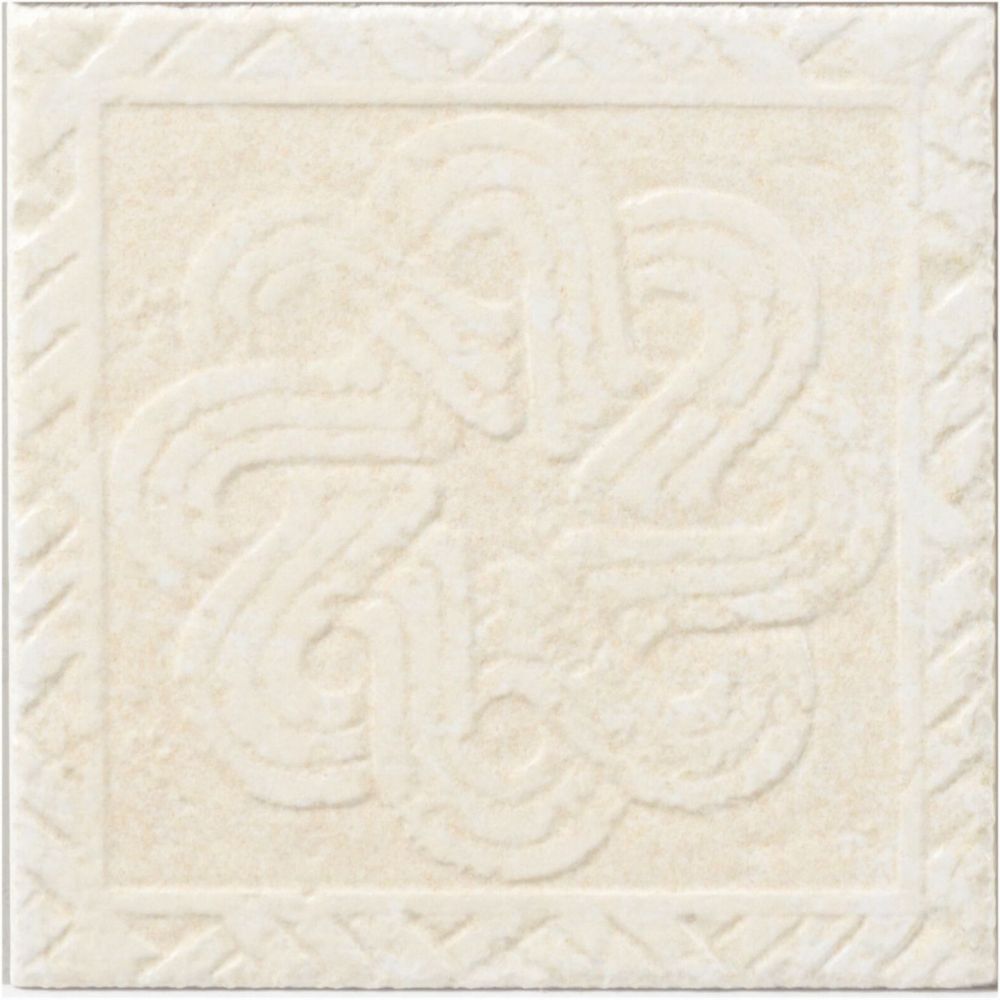 Ostuni Trame Avorio 8x8 Porcelain Tile