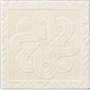 Ostuni Trame Avorio 8x8 Porcelain Tile