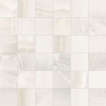 Load image into Gallery viewer, Akoya White Matte Mosaic 12x12 Porcelain Tile
