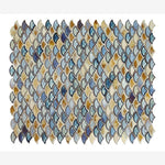 Load image into Gallery viewer, Antigua Brown Lentil 2x3 Fishscale Porcelain Mosaic
