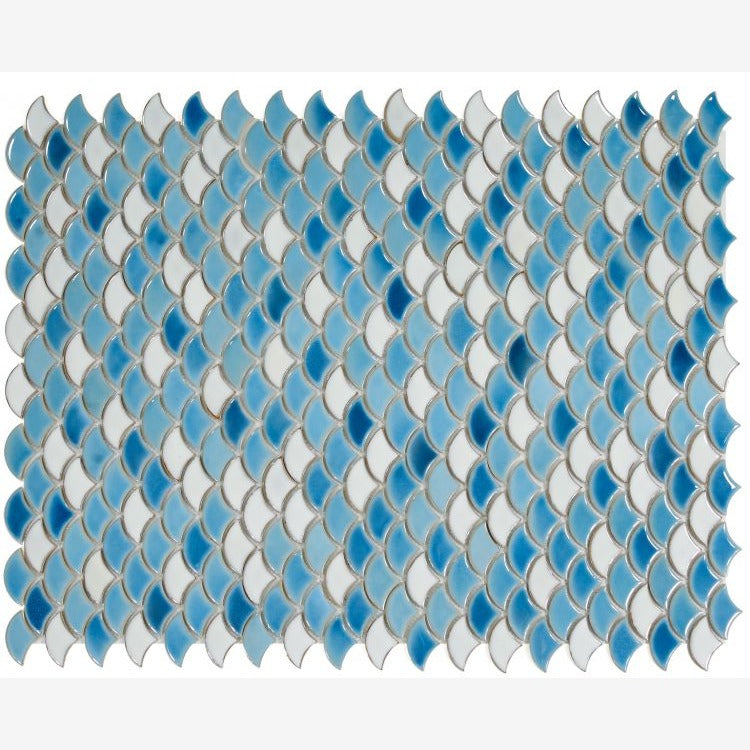 Antigua Bonnie 2x3 Fishscale Porcelain Mosaic