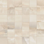 Load image into Gallery viewer, Akoya Ivory Matte Mosaic 12x12 Porcelain Tile
