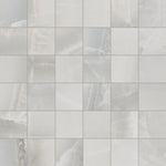 Load image into Gallery viewer, Akoya Silver Matte Mosaic 12x12 Porcelain Tile
