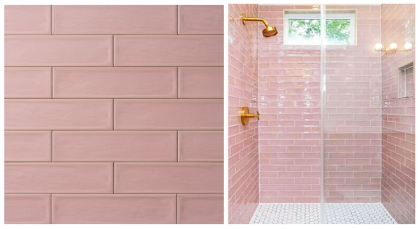 Chanelle Princess Pink 3x12 Ceramic Tile