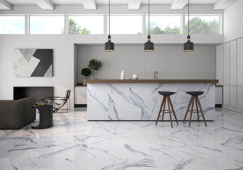 Bianco Venatino 24x24 Porcelain Tile