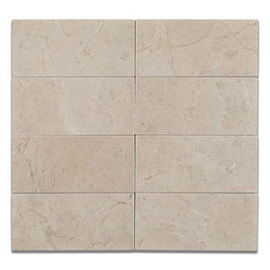 Crema Marfil 3x6 Polished Subway Tile Stone Tilezz 