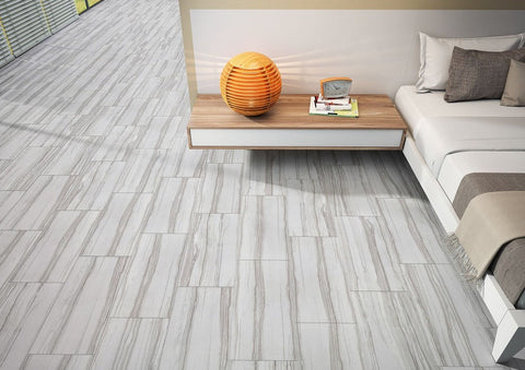 Flamen Blanco 12x24 Porcelain Tile