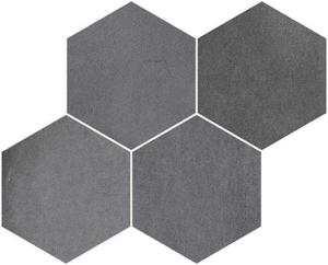 Skye Nero Hexagon Porcelain Tile