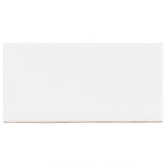 Ice White Glossy Ceramic Subway Tile