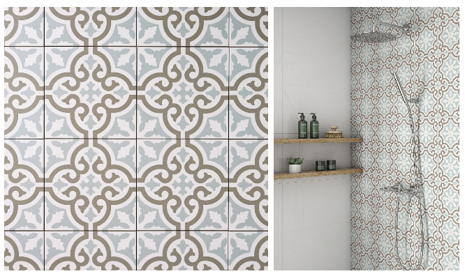 Marrakech Fleur 8x8 Porcelain Tile