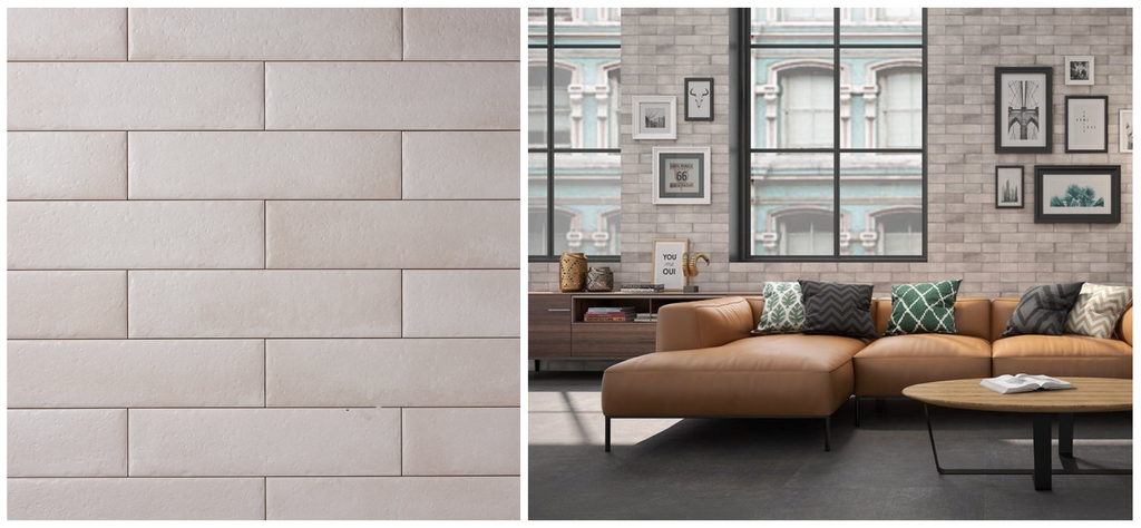 Urban Brick Blanco 3x12 Ceramic Tile