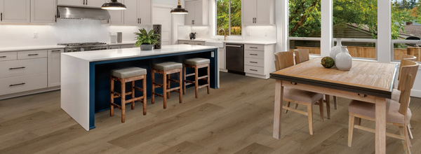 LVT flooring in a kitchen