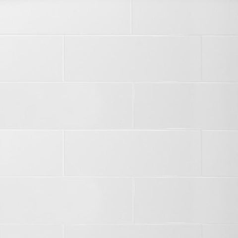 Timeless Ice White 6x18 Ceramic Tile