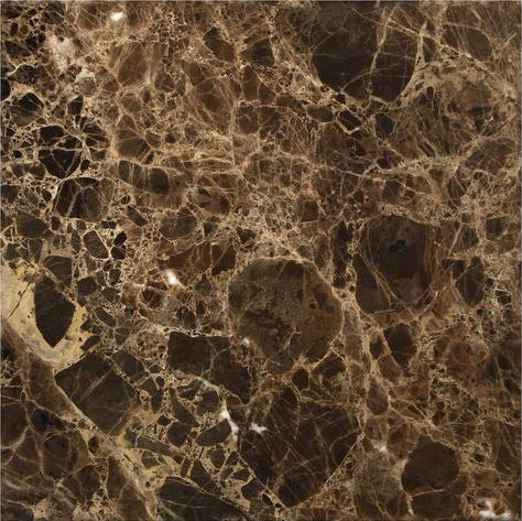 Emperador Dark 12x12 Marble Polished Field Tile