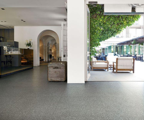 Veneziane Terrazzo Gray 12x24 Porcelain Tile